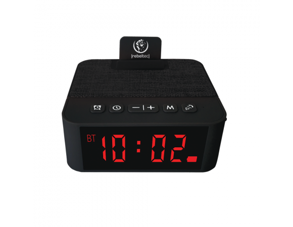 Ηχείο Rebeltec With Alarm SoundClock 120 Black