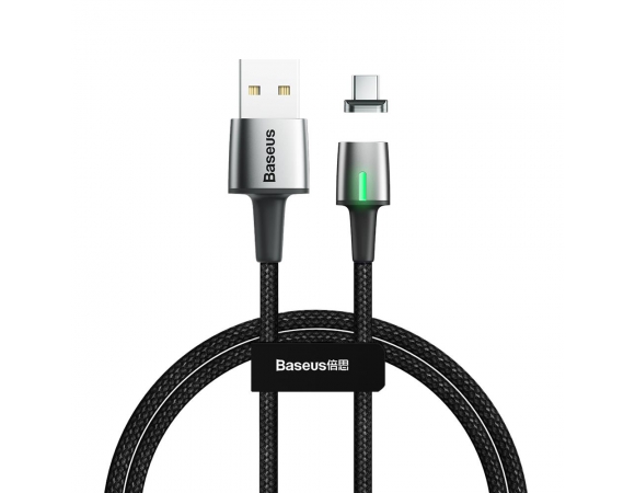 USB Cable Baseus Zinc Magnetic Type-C 3A 1m Black