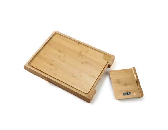 Cutting Board Platinet With Kitchen Scale