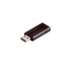 Flash Drive Verbatim 64GB USB 2.0 Pinstripe Black