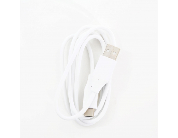 USB Cable Omega Baja PVC Type-C 1A 1m White