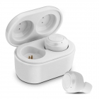 Earphones Platinet Bluetooth Sport + Charging Station White