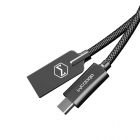 USB Cable Mcdodo Type-C Knight Quick Charge 3.0 1,5m Black