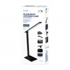 Desk Lamp Platinet Special LED 6W RGB Glass Base Black
