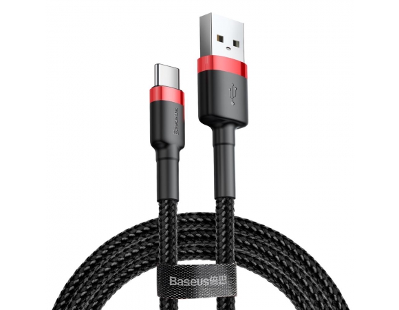 USB Cable Baseus Type-C Cafule Red-Black 2Α 3m