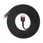 USB Cable Baseus Type-C Cafule Red-Black 2Α 3m