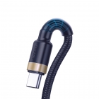 USB Cable HW QC Baseus Type-C 40W 1m Gold-Blue