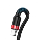 USB Cable HW QC Baseus Type-C 40W 1m Red-Black