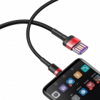 USB Cable HW QC Baseus Type-C 40W 1m Red-Black
