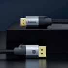 Adapter Baseus Enjoyment Display Port to HDMI 1m Dark Gray 4K