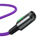 USB Cable Baseus Zinc Magnetic Type-C 3A 1m Purple