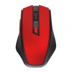 Mouse Omega Wireless 2,4GHz OM-08W 1000/1200 / 1600DPI Red