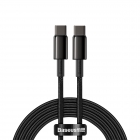 Type-C Cable Baseus Tungsten PD Type-C 100W 2m Black