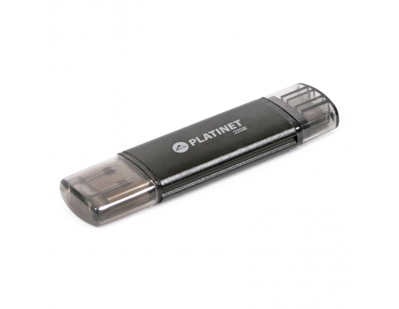 Flash Drive Platinet USB 2.0 AX-Depo + Micro USB 32GB Black