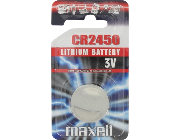 Maxell Battery CR2450 Lithium