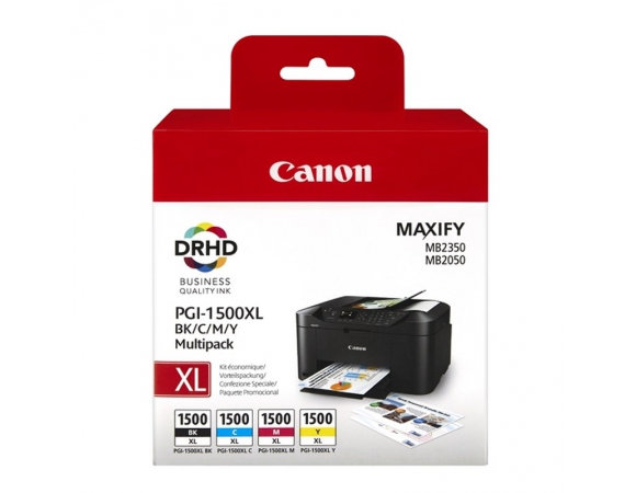 Μελάνι Canon PGI-1500MPK XL (BK,C,M,Y) (9182B004)