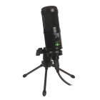 Microphone Varr Gaming Tube USB + Tripod + Sponge Black