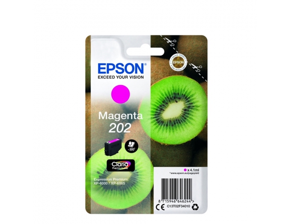 Μελάνι Epson 202 Magenta (C13T02F34010)