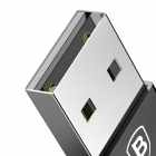 Adapter Baseus Exquisite USB-A to USB-C Black