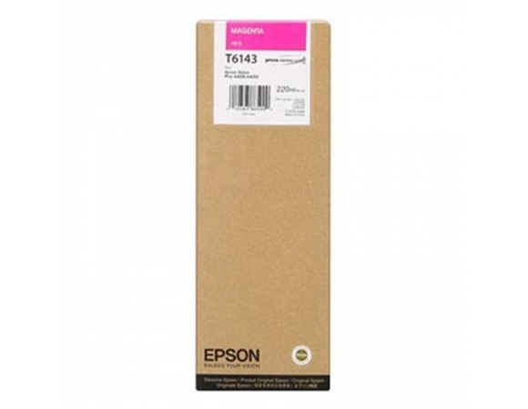 Μελάνι Epson T6143 Magenta  220ml (C13T614300)