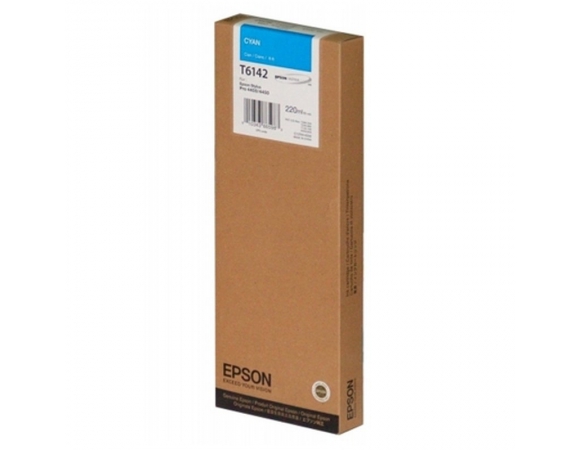 Μελάνι Epson T6142 Cyan  220ml (C13T614200)