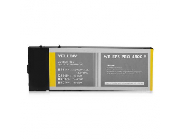 Μελάνι Epson T5654 Yellow 220ml (C13T565400)