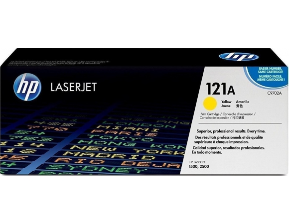 HP 121A Toner Laser Εκτυπωτή Κίτρινο 5000 Σελίδων (C9702A)