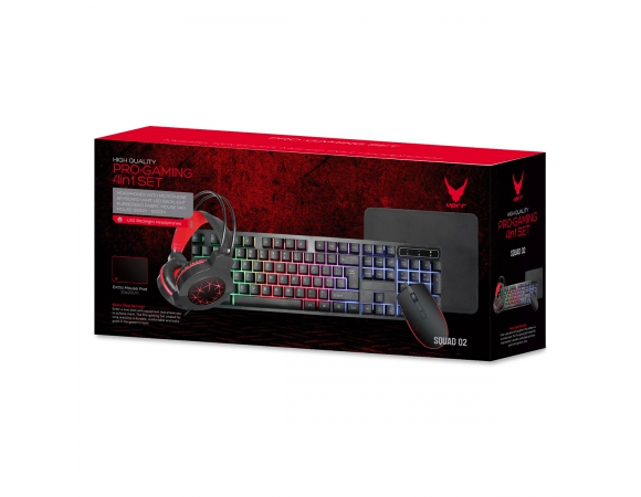Gaming 4in1 Set Omega Varr Mouse/Mousepad/Headset/Keyboard VG4IN1SET02