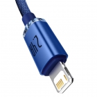 USB Cable Baseus Lightning Crystal Shine 1,2m 2,4A Blue