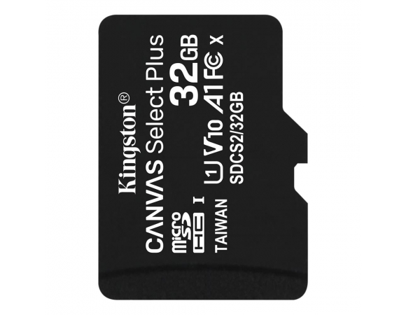 MicroSDXC Kingston 32GB Canvas Select Plus cl.10 UHS-I 100 MB/s