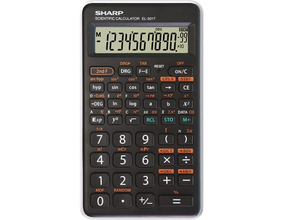 Calculator Sharp Scientific Blister EL501TBGR