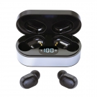 Earphones Platinet Bluetooth V5.0 TWS Sport + Charging Station LED PM1050 Vibe Black
