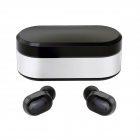 Earphones Platinet Bluetooth V5.0 TWS Sport + Charging Station LED PM1050 Vibe Black