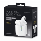 Earphones Platinet Bluetooth V5.0 + Charging Station White
