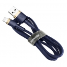 USB Cable Baseus Lightning 1m 2.4A Gold-Blue
