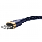 USB Cable Baseus Lightning 2m 1.5A Gold-Blue