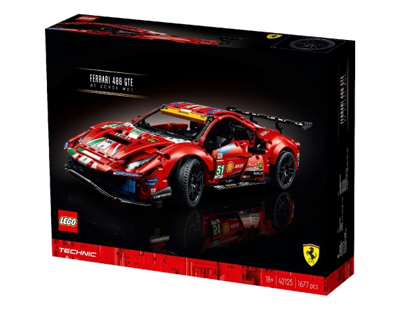 Lego Technic: Ferrari 488 GTE για 18+ ετών