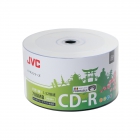 JVC CD-R 700MB 52x Printable Glossy Waterproof Cake 50