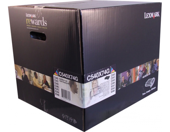 Lexmark Black & Color Imaging Kit (C540X74G)