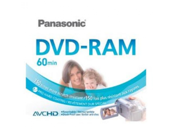 PANASONIC DVD-RAM 8CM 2.8GB (LM-AF60E3) Pack of 3