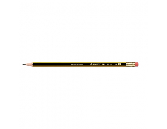 Μολύβι Ξύλινο Με Γόμα STAEDTLER Noris 122 HB