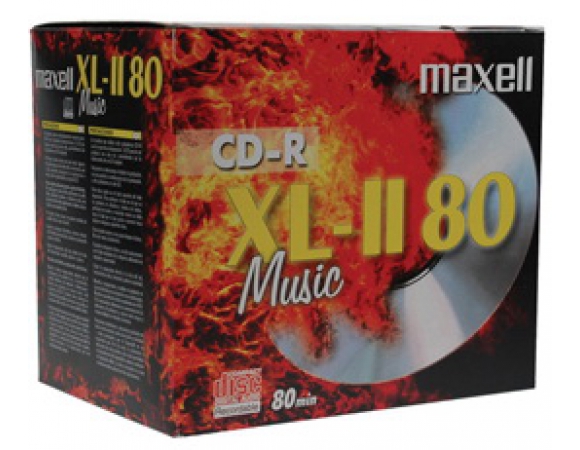 Maxell CD-R Audio 80min. Jewel.Case 10τεμ.
