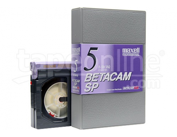 Maxell Βιντεοκασέτα Κάμερας Betacam SP 5 λεπτών (B-5MSP)