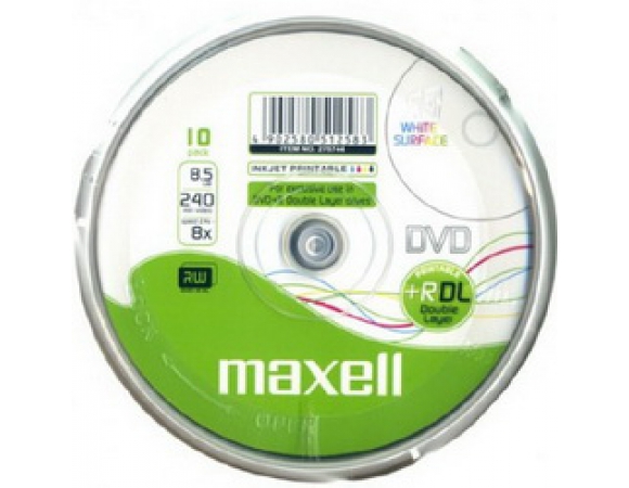 Maxell +DL 8x 8.5GB Printable Full Face (1 τεμάχιο)