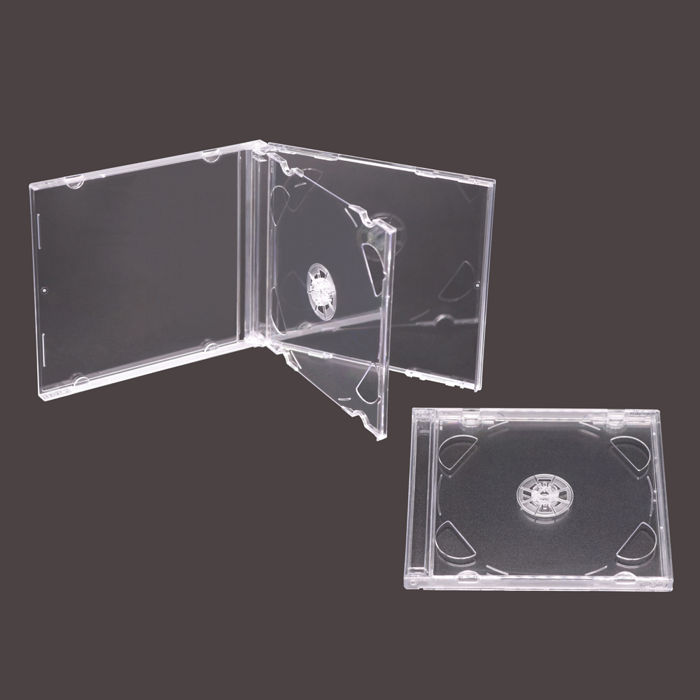 MediaCenter Θήκη CD Jewel Case Διαφανή Διπλό